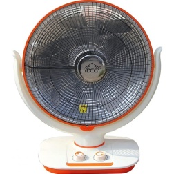 Stufa DCG elettrica oscillante radiante al Carbonio Timer 1000 W